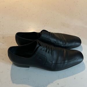 Men's Gucci sz 11 Black Leather Dress Shoes